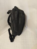 Canvas sling bag (black) - Image 3