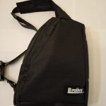 Canvas sling bag (black)
