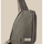 Canvas sling bag (grey)