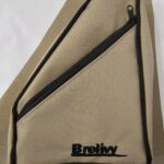 Canvas sling bag (Tan and Black)