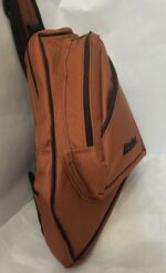 Canvas sling bag (burnt orange and Black) - Image 4