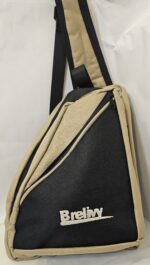 Canvas Sling bag (black and tan)