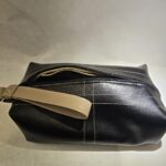 Toiletry Bag (black and Tan)