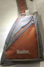 Conceal Carry Canvas sling bag (burnt orange and Grey) - Image 6
