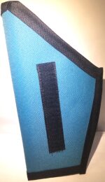 Conceal Carry Canvas sling bag (Teal and Black) - Image 7