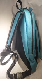 Conceal Carry Canvas sling bag (Teal and Black) - Image 3