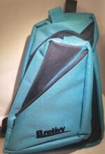 Conceal Carry Canvas sling bag (Teal and Black) - Image 4