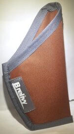 Conceal Carry Canvas sling bag (burnt orange and Grey) - Image 9