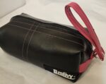 Toiletry Bag (Black with pink)