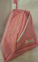Canvas Sling Bag for Women (pink and white) - Image 3