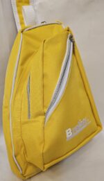 Canvas Sling Bag for Women (yellow and white) - Image 2