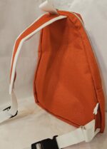 Canvas Sling Bag with foldable cane straps (orange and white) - Image 5